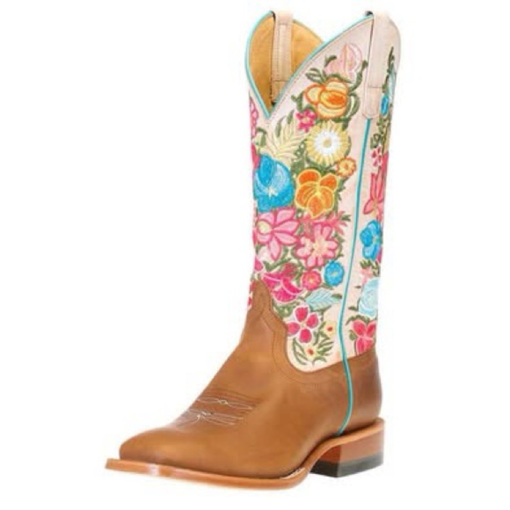 MACIE BEAN WOMENS MB RING AROUND THE ROSITA FLORAL BOOT / 9.5M